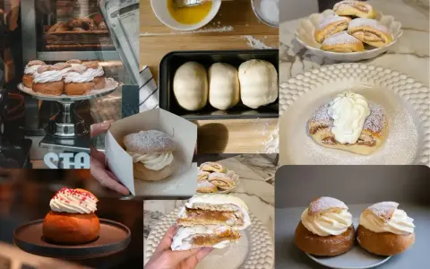 En härlig samling av nyttiga semlor, från deg till färdig bakelse. Perfekt för fika!