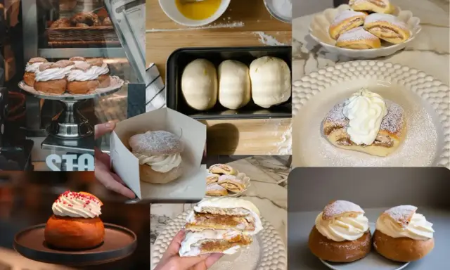 En härlig samling av nyttiga semlor, från deg till färdig bakelse. Perfekt för fika!