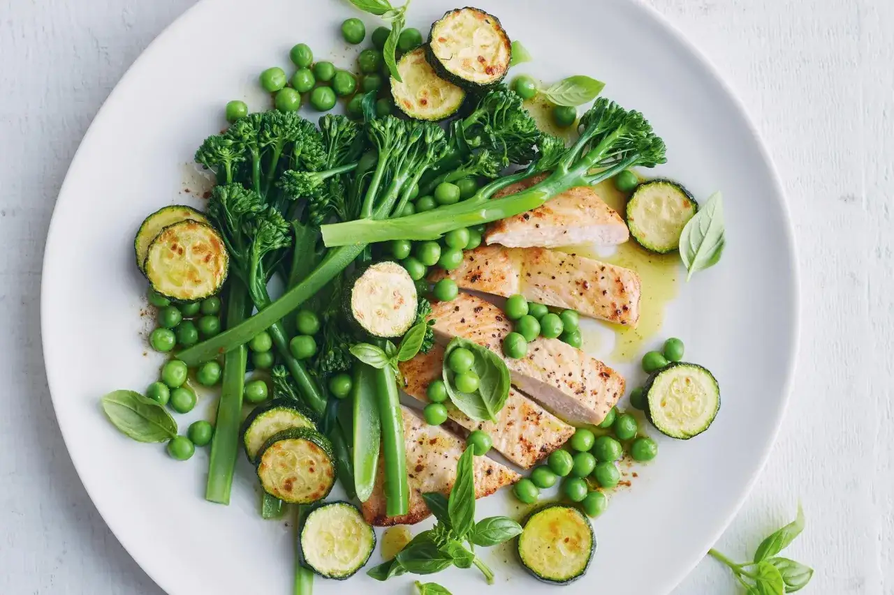 L&auml;tt kycklingr&auml;tt med gr&ouml;nsaker, ett perfekt kyckling recept under 500 kcal.